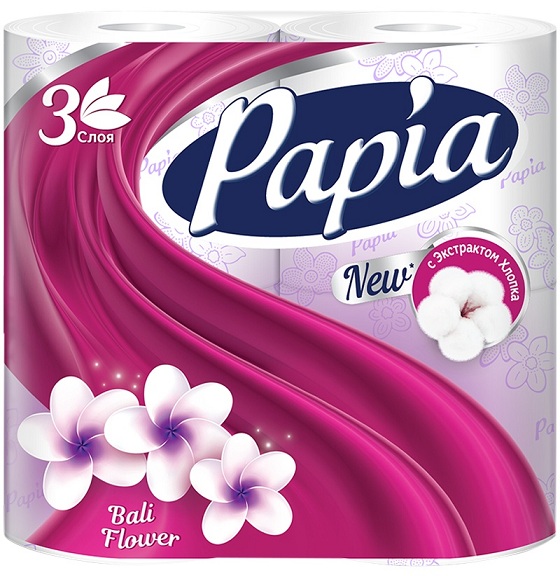 ��������� ������ 3-� ������� Papia Bali Flower 4 ������